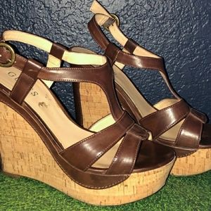 Guess wedges/ sandals